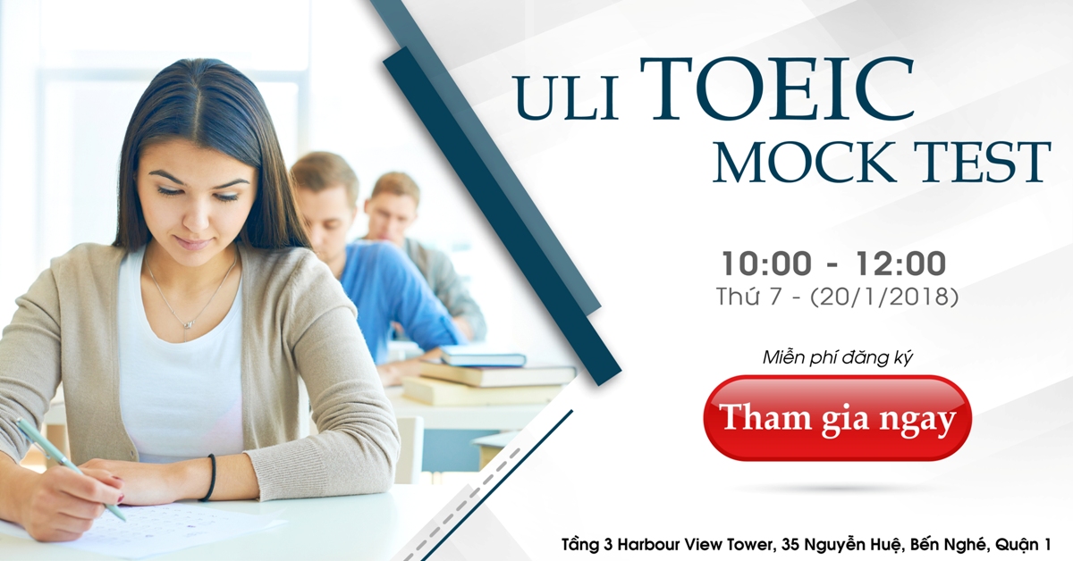 ULI TOEIC MOCK TEST 20.01.2018